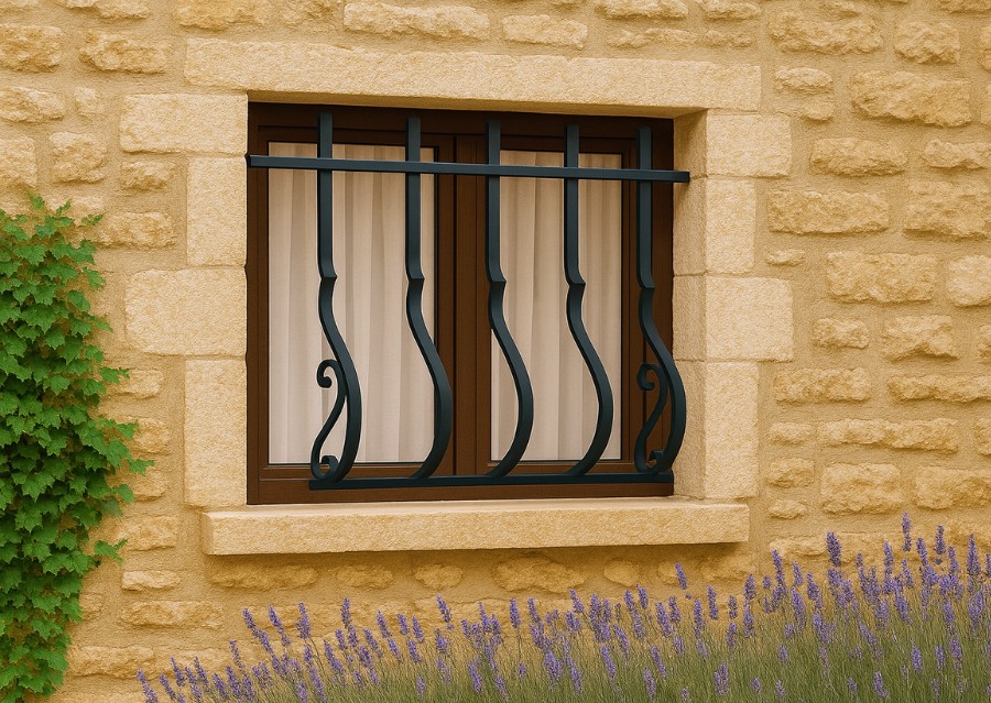 Grilles de défense, rideaux et grilles métalliques